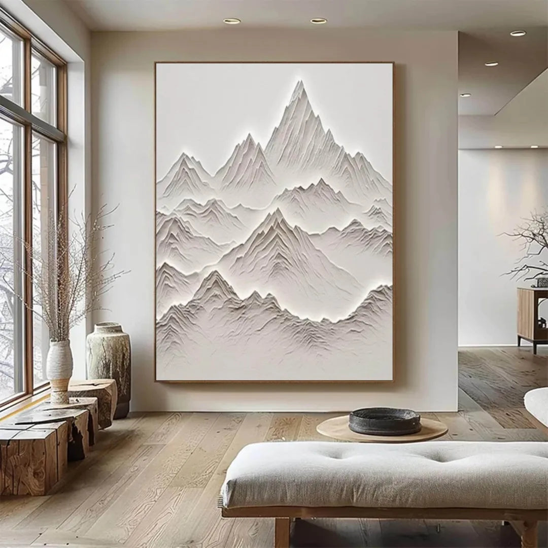 Majestic Distant Mountains